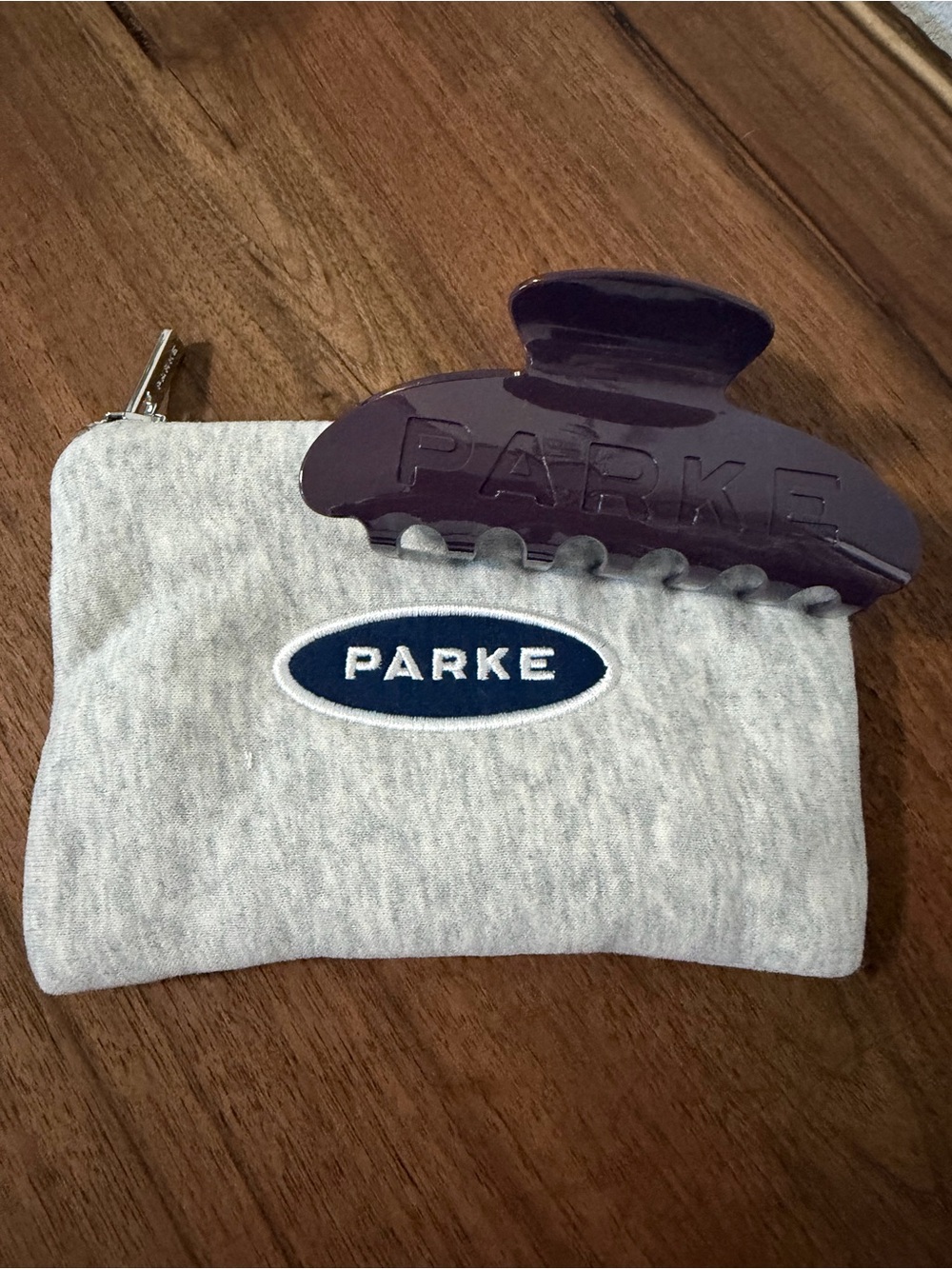 PARKE Claw Clip Summer Friday Eggplant Purple